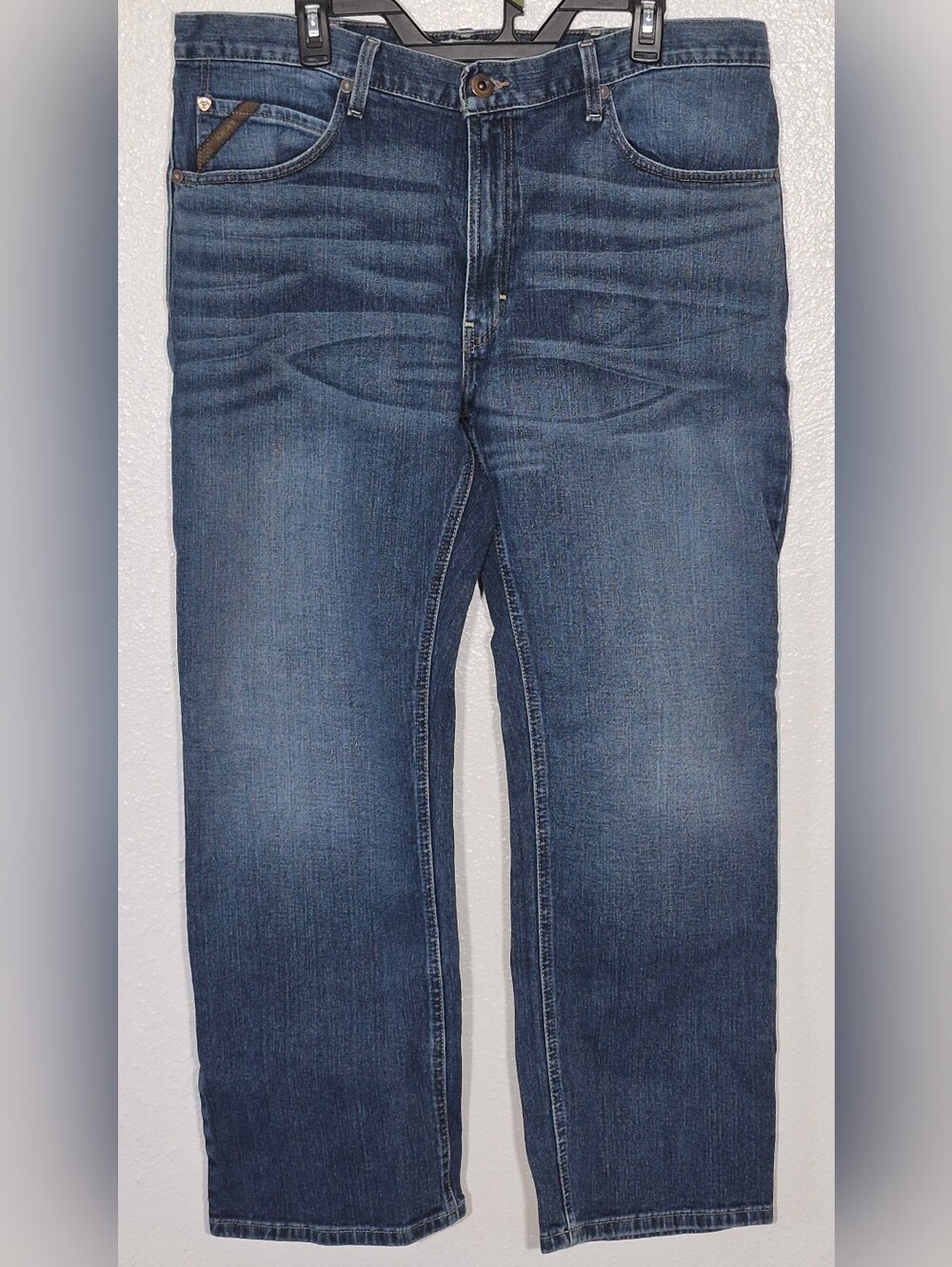 Ariat M4 Relaxed Boot Cut Legacy Jeans Mens 38x30 Kilroy Blue Denim 10022676